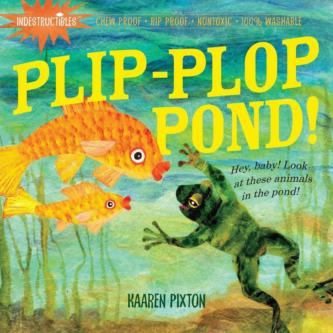 Indestructibles Books - Plip-Plop Pond Books Indestructibles Books   