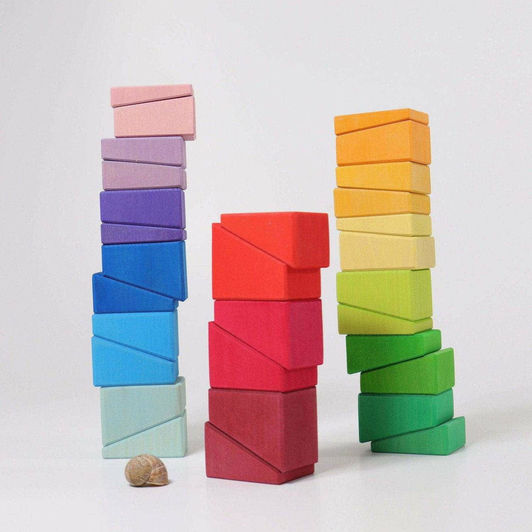 Grimm's Sloping Blocks Wooden Toys Grimm's   