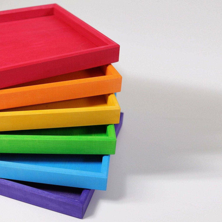 Grimm's Rainbow Frames Wooden Toys Grimm's   