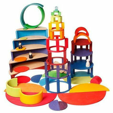 Grimm's Concentric Circles Sorting & Stacking Toys Grimm's   