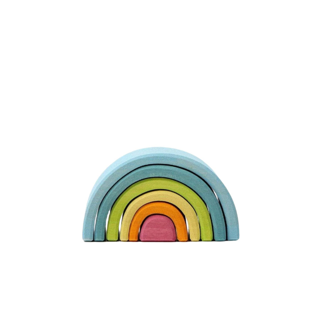 Grimm's Small Rainbow Pastel Rainbow Tunnels Grimm's   