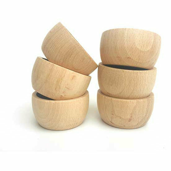 Grapat 6 Natural Bowls Wooden Toys Grapat   