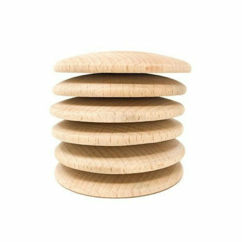 Grapat 6 Natural Discs Wooden Toys Grapat   