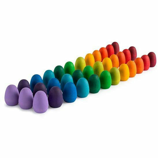 Grapat Mandala Rainbow Eggs Wooden Toys Grapat   