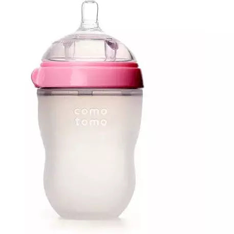 Comotomo Bottles - Pink 8 oz Bottles & Sippies Comotomo   