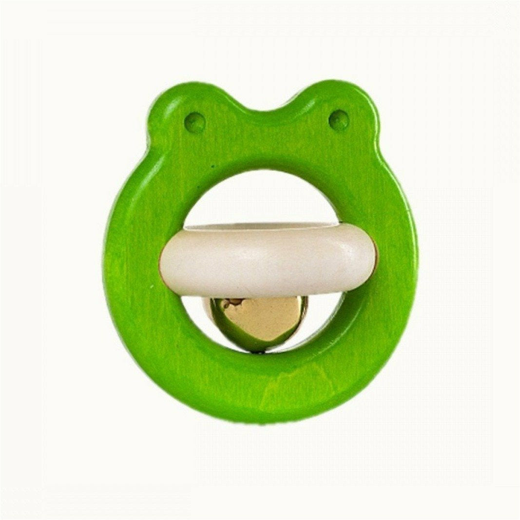 Bajo Wooden Frog Rattle Wooden Toys Bajo   