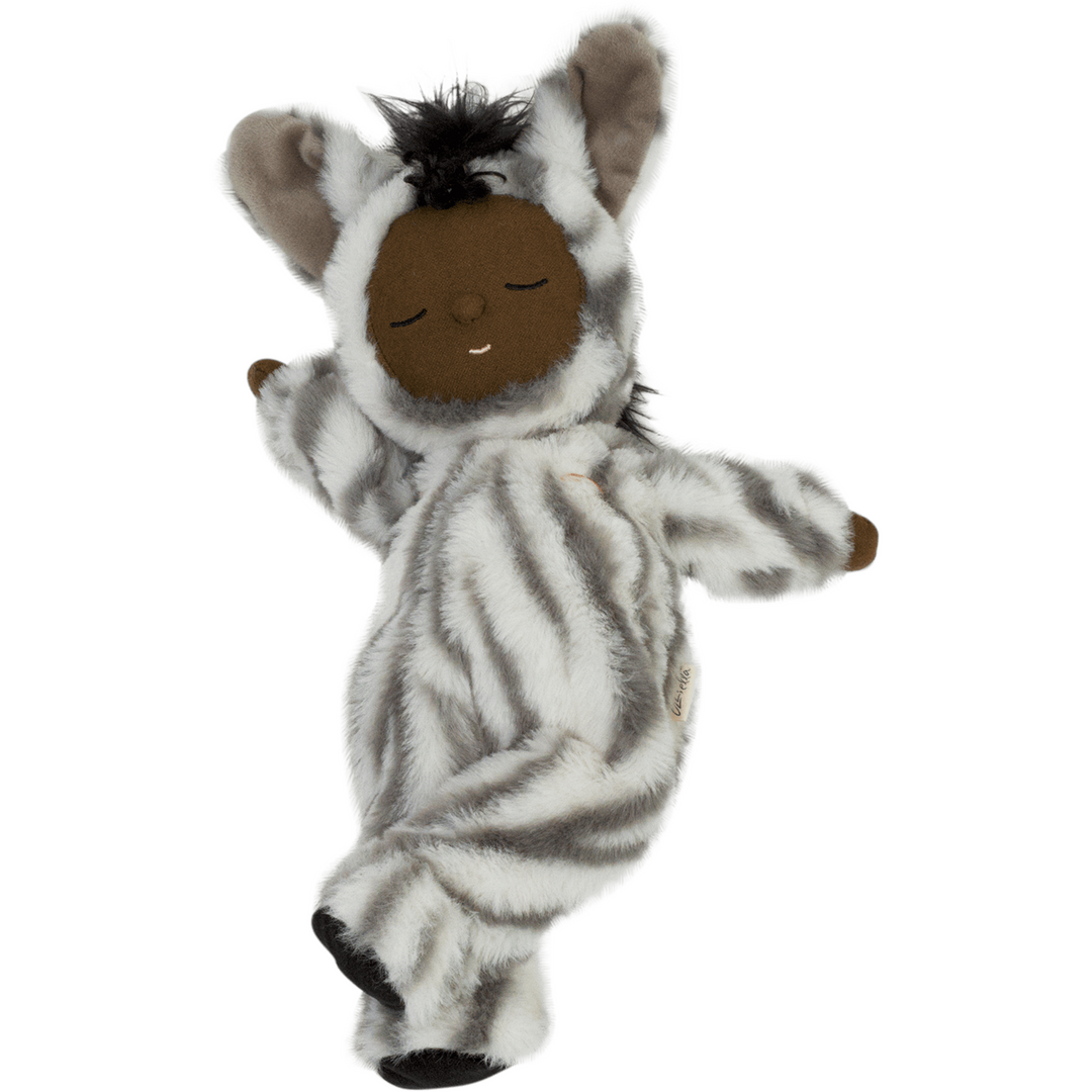 Olli Ella Cozy Dinkums Zebra Moppet Dolls Olliella   