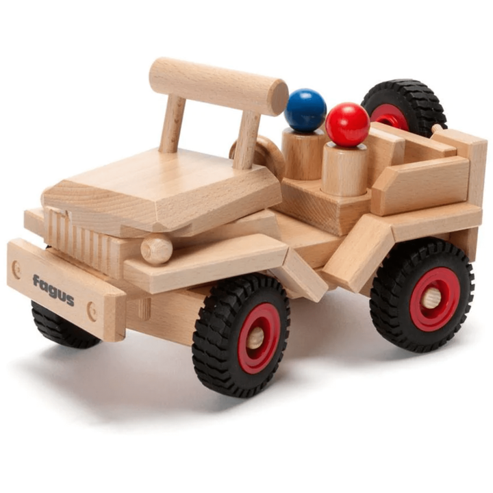 Fagus Wooden Jeep Wooden Toys Fagus   