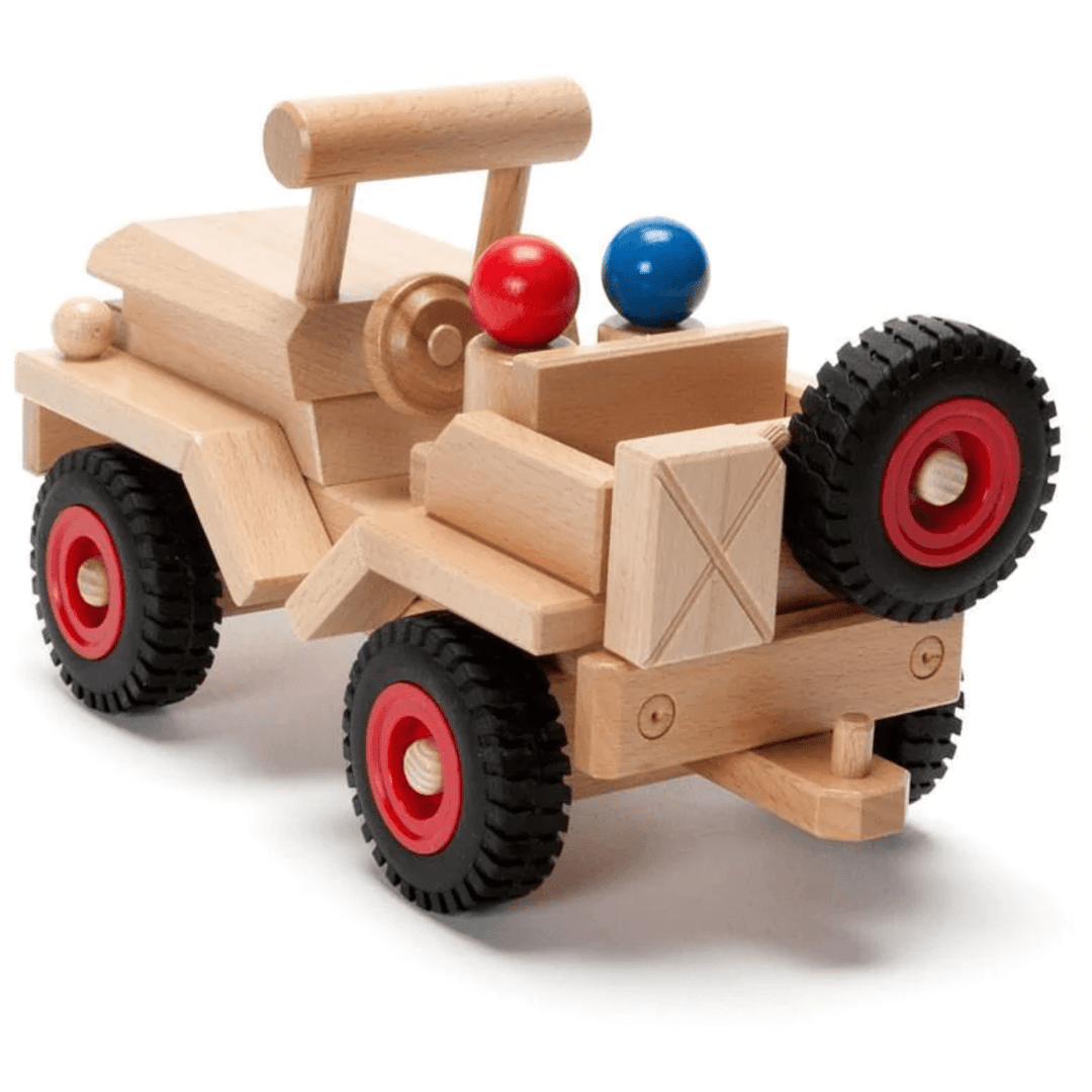 Fagus Wooden Jeep Wooden Toys Fagus   