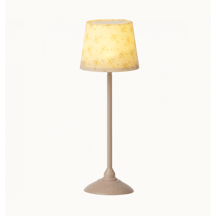 Maileg Miniature Floor Lamp- Powder Dollhouses and Access. Maileg   