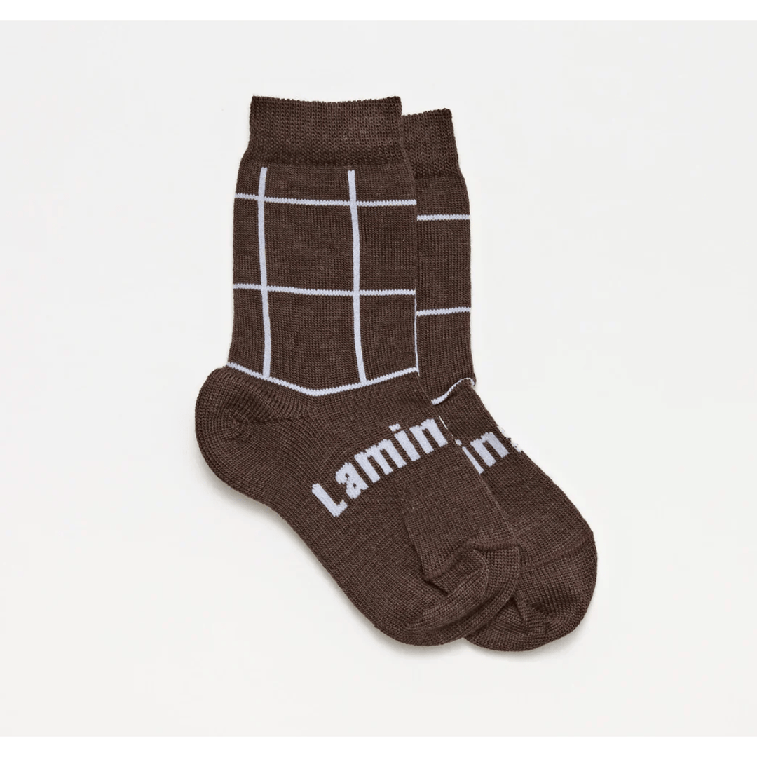 Lamington Chocolate Crew Socks Socks Lamington   