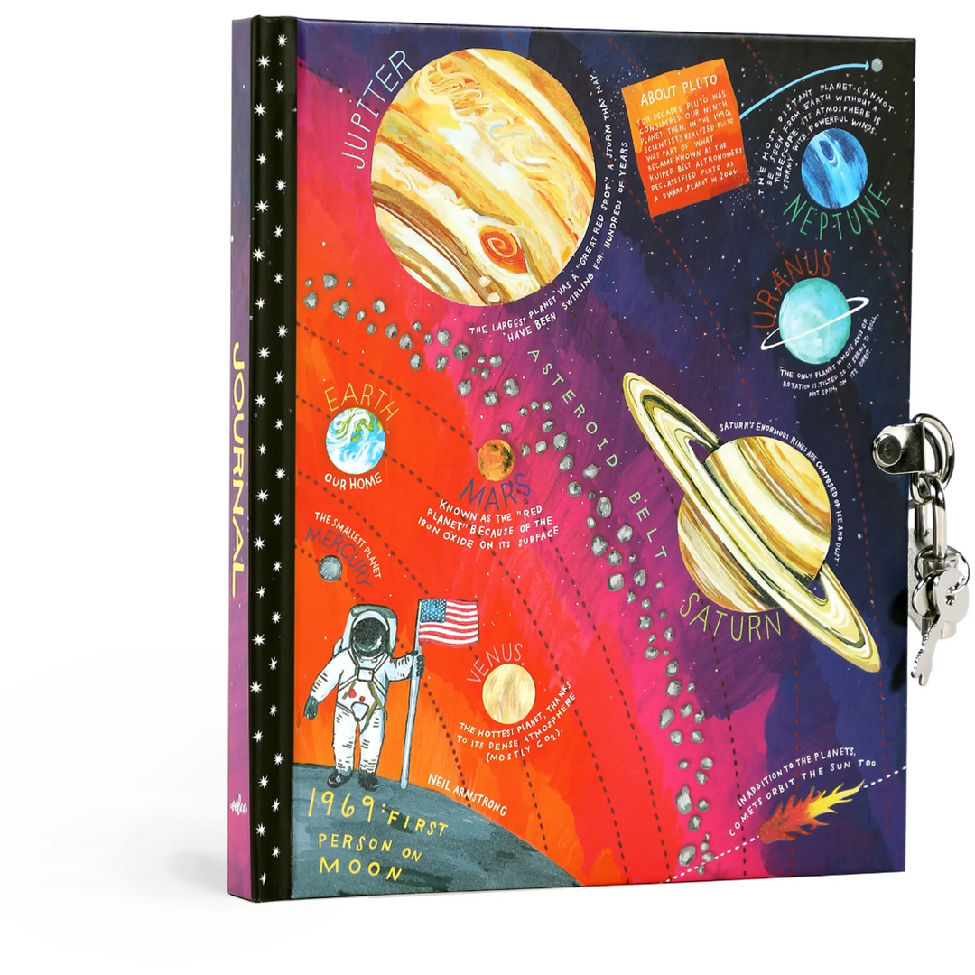 eeBoo Space Aventure Glow In The Dark Journal Sketchbook eeBoo   