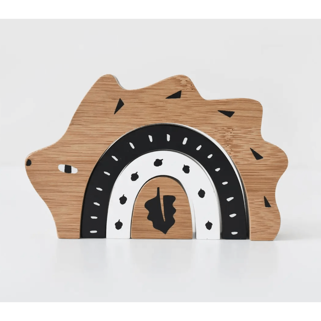 Wee Gallery Bamboo Nesting Hedgehog Wooden Toys Wee Gallery   