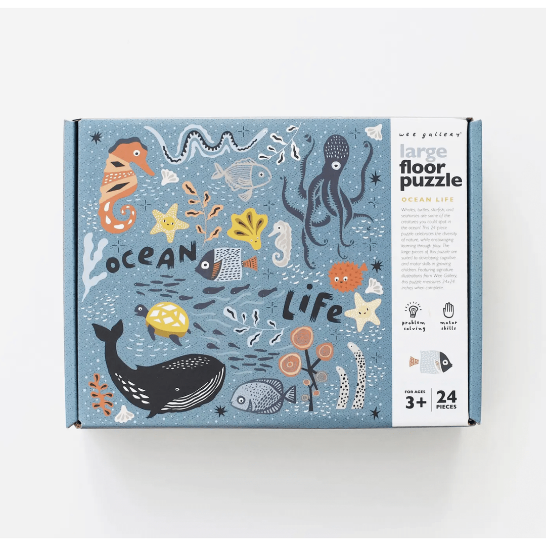 Wee Gallery Ocean Floor Puzzle Puzzle and Educational Wee Gallery   