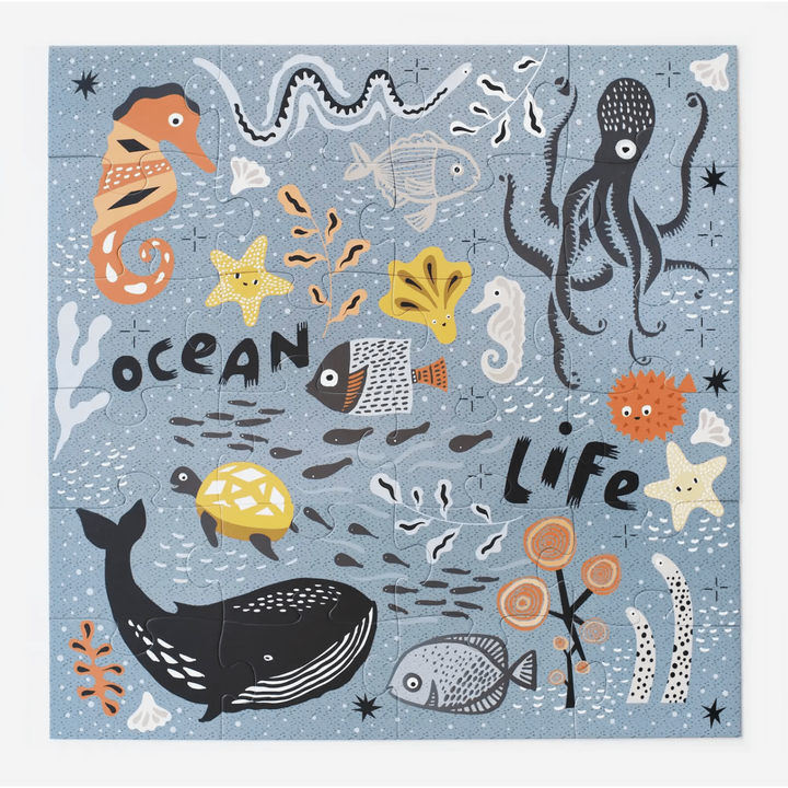 Wee Gallery Ocean Floor Puzzle Puzzle and Educational Wee Gallery   