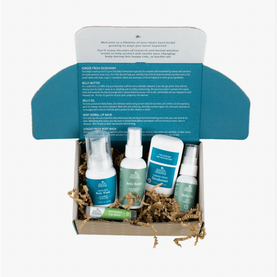 Earth Mama Organics - A Little Something For Mama-To-Be Gift Set Natural Toiletries Earth Mama Organics   