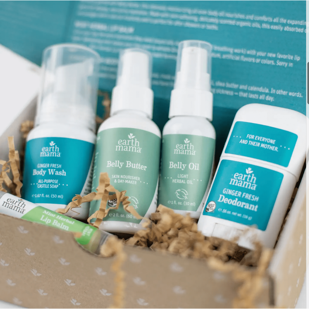 Earth Mama Organics - A Little Something For Mama-To-Be Gift Set Natural Toiletries Earth Mama Organics   