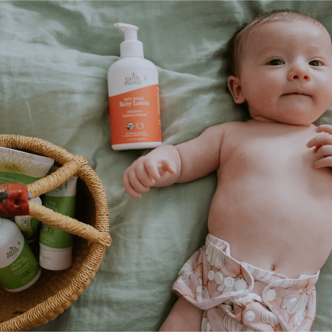 Earth Mama Organics - Sweet Orange Baby Lotion Bath Time Earth Mama Organics   