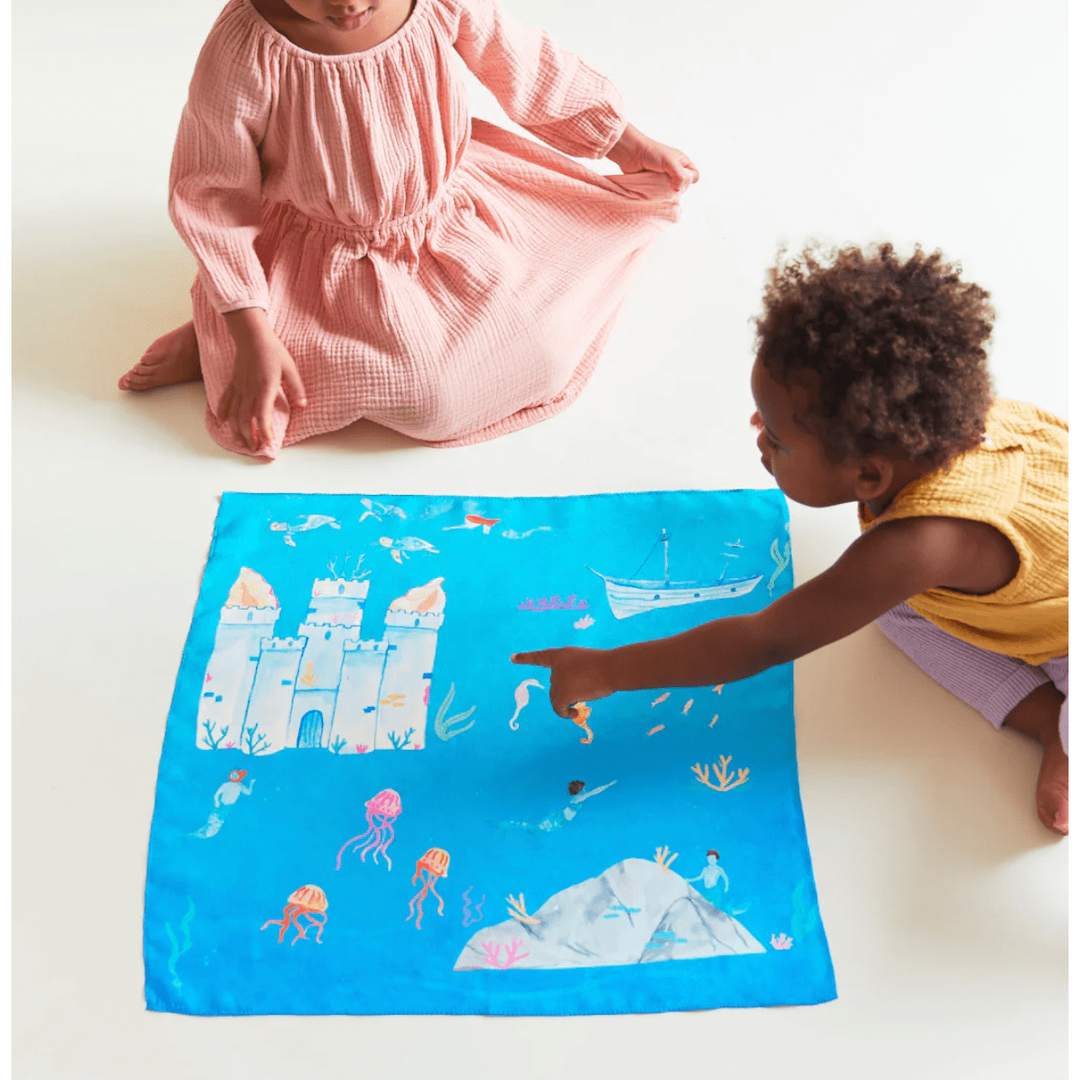 Sarah's Silks Under The Sea Playmap Toddler And Pretend Play Sarah's Silks   