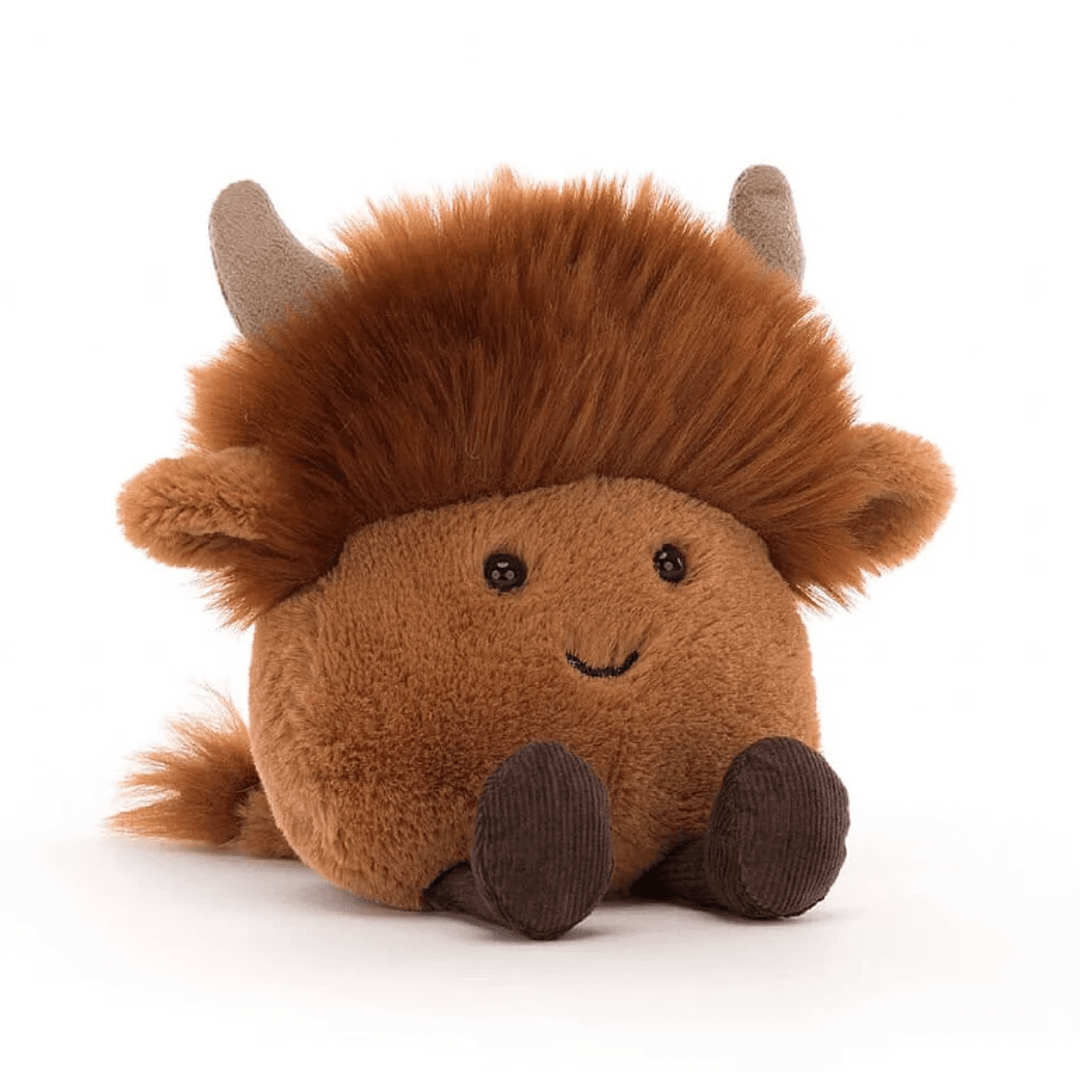 Jellycat Amuseabean Highland Cow Farmyard Jellycat   