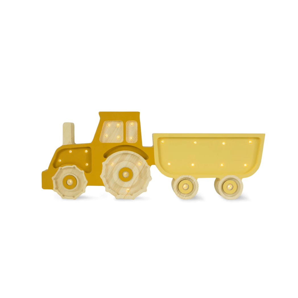 Little Lights Tractor Lamp- Field of Gold Nursery Decor Little Lights   