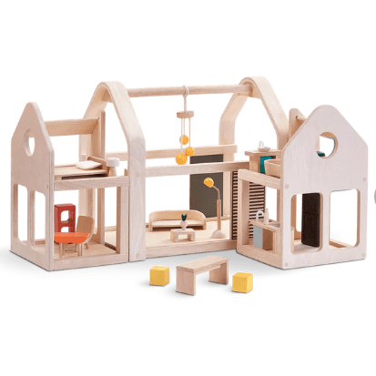 Plan Toys Slide N Go Dollhouse Dollhouses and Access. Plan Toys   