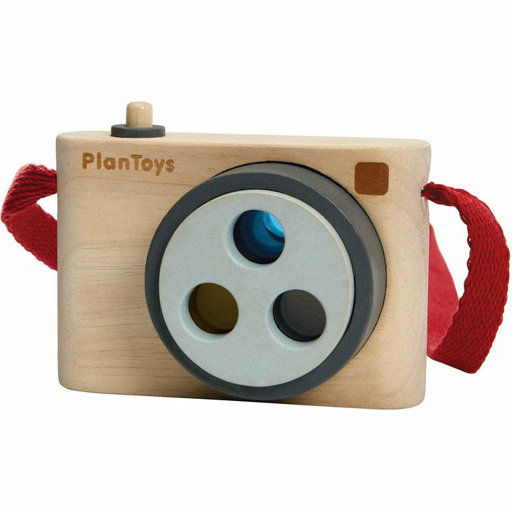 Plan Toys Colored Snap Camera Wooden Toys Plan Toys   