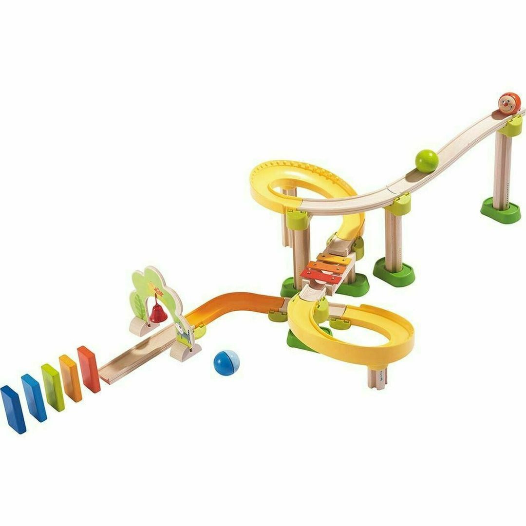 Haba Kullerbu Sim-Sala-Kling 38 Piece Wooden Track Set Track Haba   