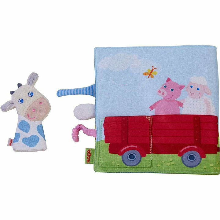 Haba Down on the Farm Fabric Baby Book Book Haba   