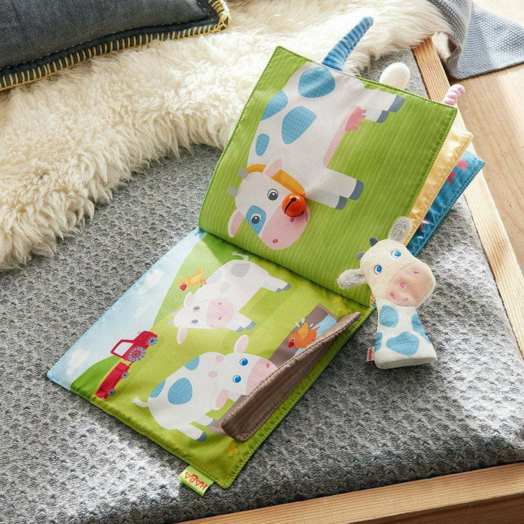 Haba Down on the Farm Fabric Baby Book Book Haba   