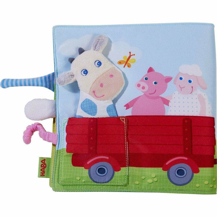 Haba Down on the Farm Fabric Baby Book Book Haba   