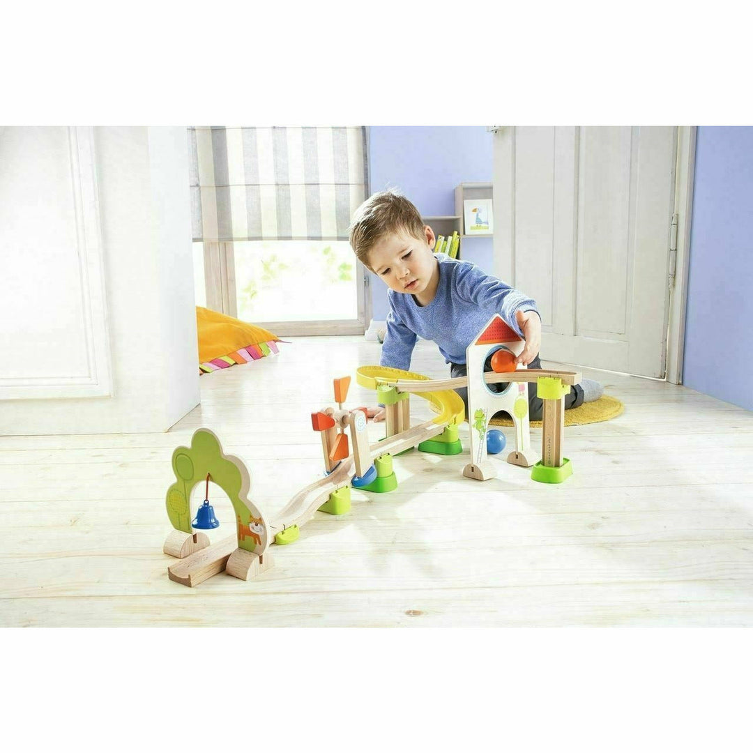 Haba Kullerbu Windmill 25 Piece Starter Track Set Track Haba   