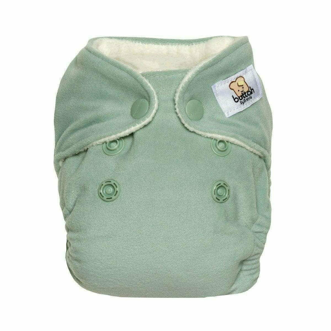 GroVia Buttah Newborn Cloth Diaper All In Ones GroVia Glacier  