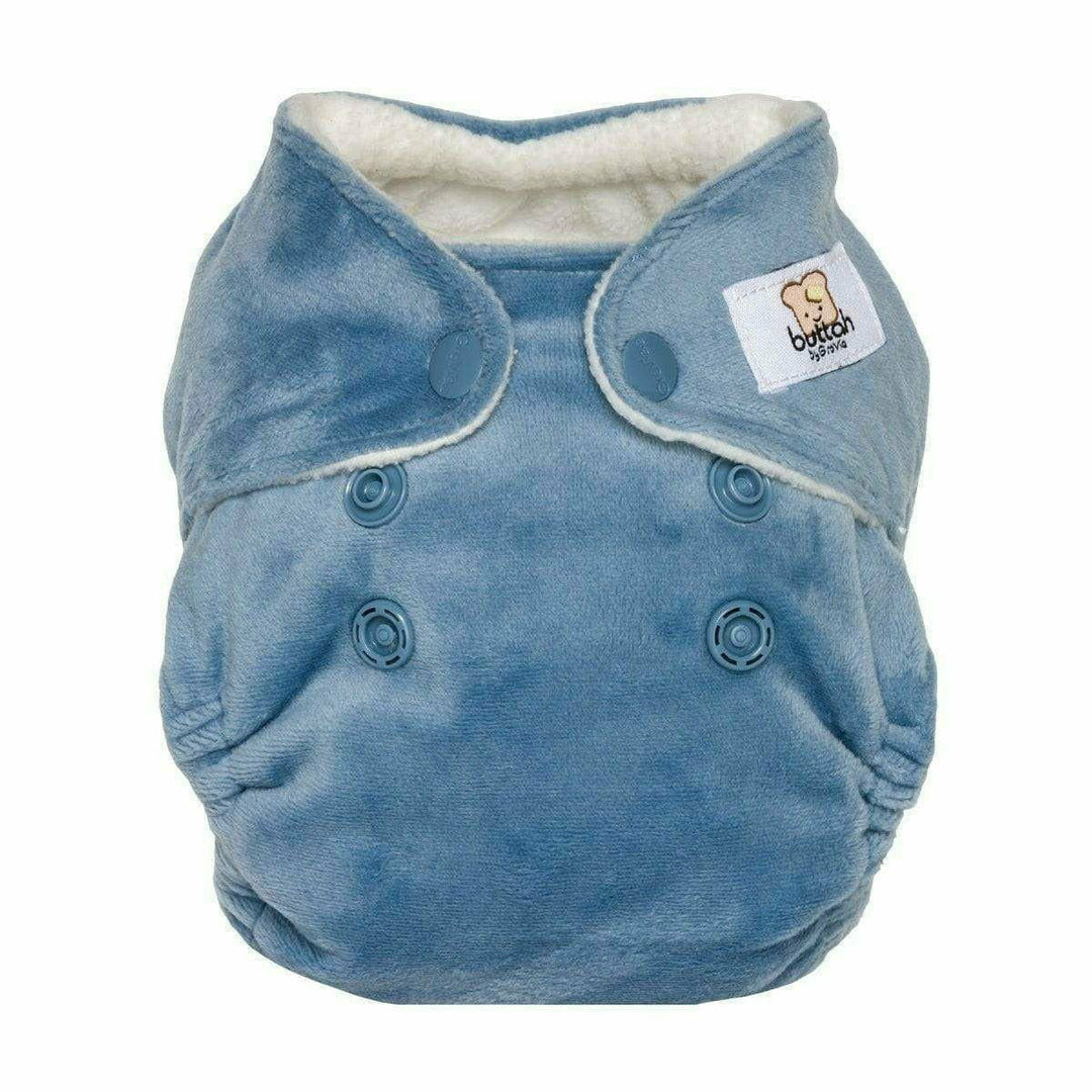 GroVia Buttah Newborn Cloth Diaper All In Ones GroVia Lake  