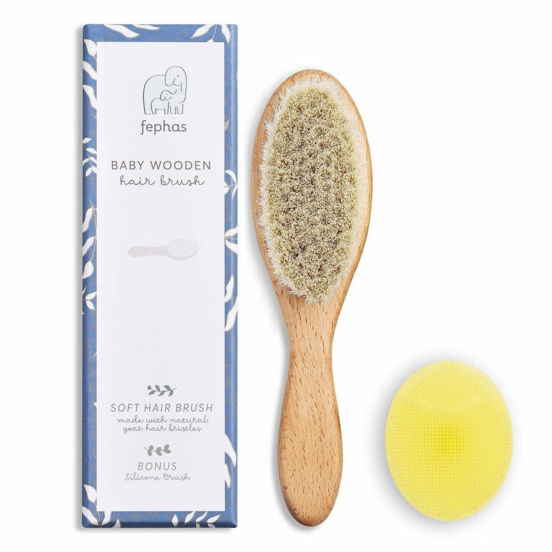 Fephas Baby Wooden Hairbrush Natural Toiletries Fephas   