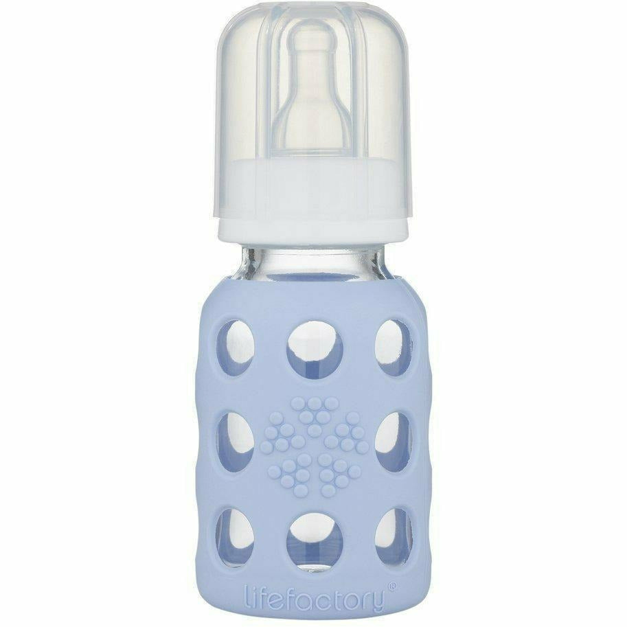 Lifefactory Glass Baby Bottles 4 oz. Bottles & Sippies Lifefactory Blanket 4 oz 