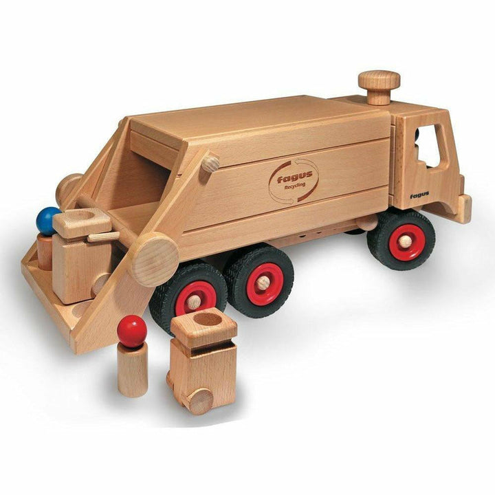 Fagus Garbage Tipper Truck Wooden Toys Fagus   