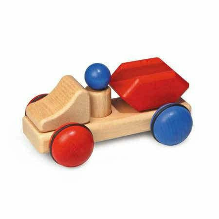 Fagus Mini Series Skip Truck Wooden Toys Fagus   