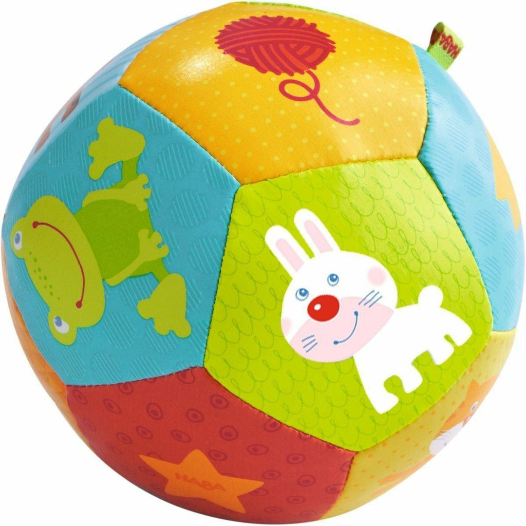 Haba Baby Ball 4 1/2 - Animal Friends Ball Haba   