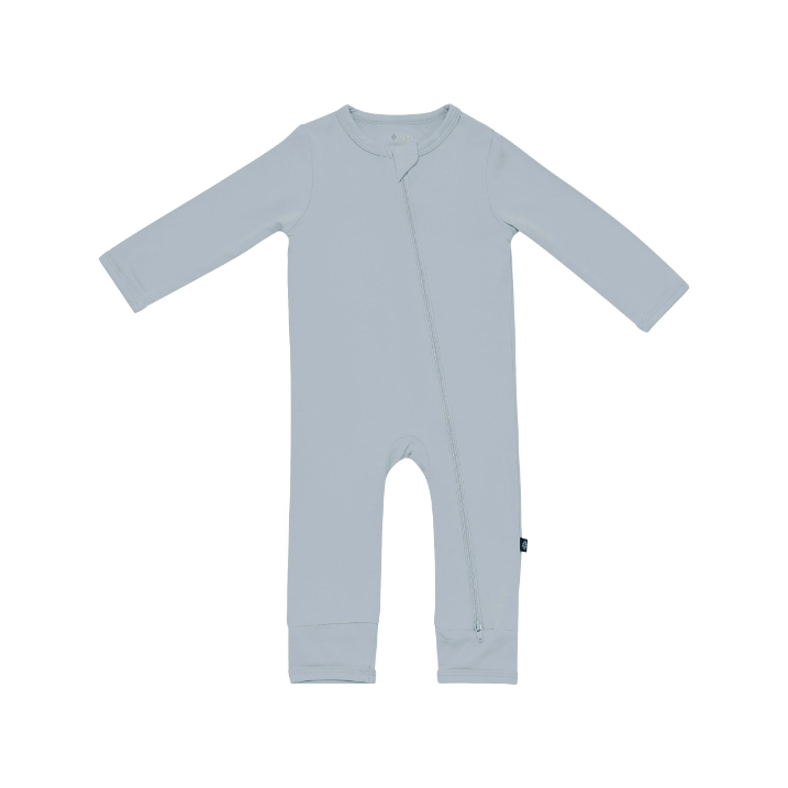 Kyte Baby Zippered Romper 0-3M Romper Kyte Baby 0-3M Fog 