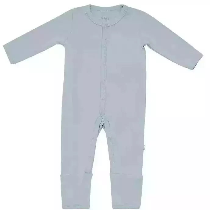 Kyte Baby Solid Snap Romper- 12/18 Months Romper Kyte Baby 12-18M Fog 