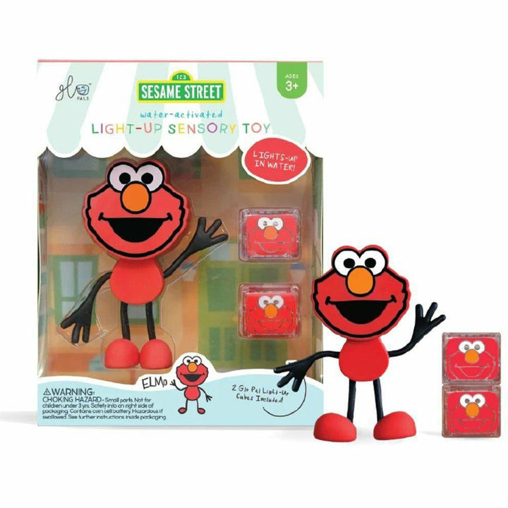 Glo Pals Sesame Street Characters - Elmo Bath Time Glo Pals   