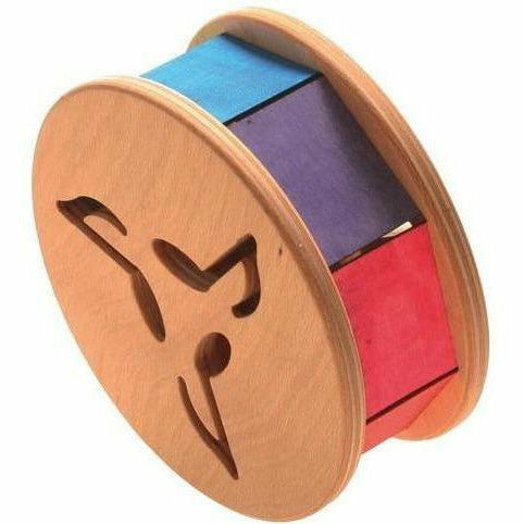 Grimm's Sound and Colour Wheel Wooden Toys Grimm's   