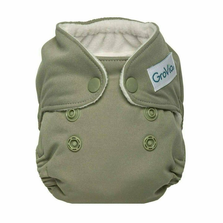 GroVia Newborn AIO Diaper All In Ones GroVia Fern  