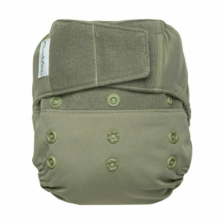 GroVia Cloth Diaper Shell - Hook & Loop Hybrid GroVia Fern  