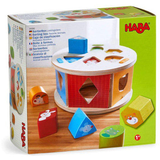 Haba Favorite Animals Sorting Box Toddler And Pretend Play Haba   