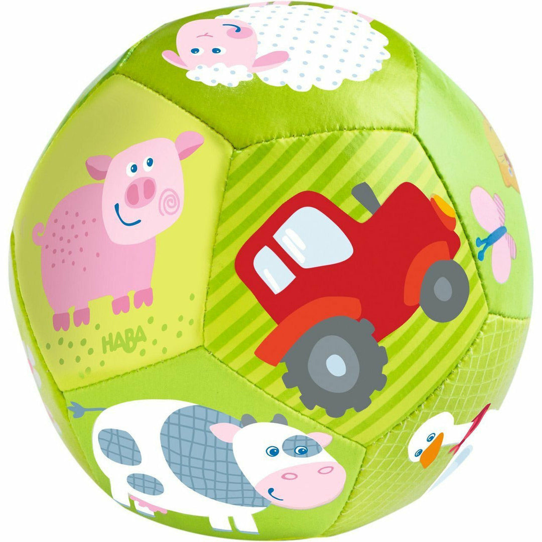 Haba Baby Ball 4 1/2 -On the Farm Ball Haba   