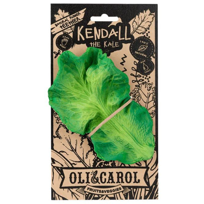 Oli & Carol - Kendall the Kale Pacifiers and Teething Oli & Carol   