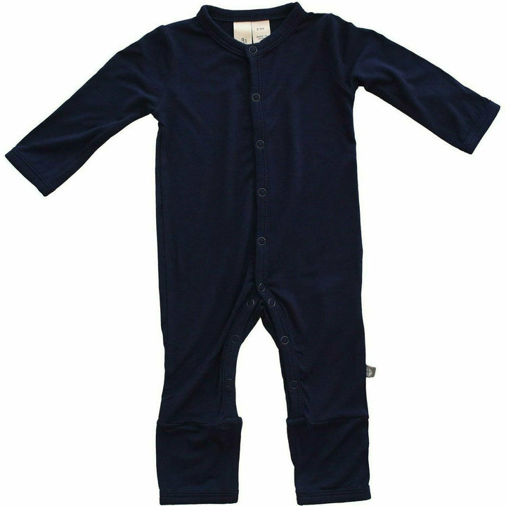 Kyte Baby Solid Snap Romper- 3/6 Months Romper Kyte Baby 3-6M Navy 