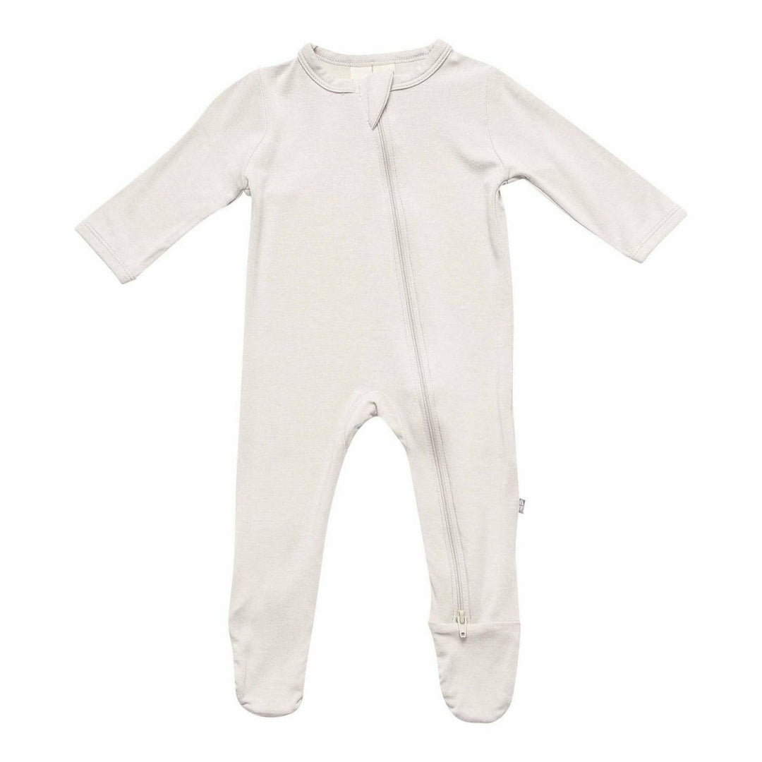 Kyte Baby Zippered Footie Footie Kyte Baby NB Oat 